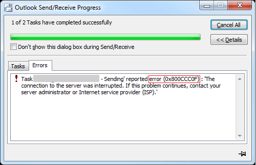 Outlook stuck on loading fix
