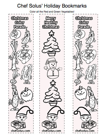 Holiday Bookmarks for Kids- Free Coloring Pages Printouts | Flickr
