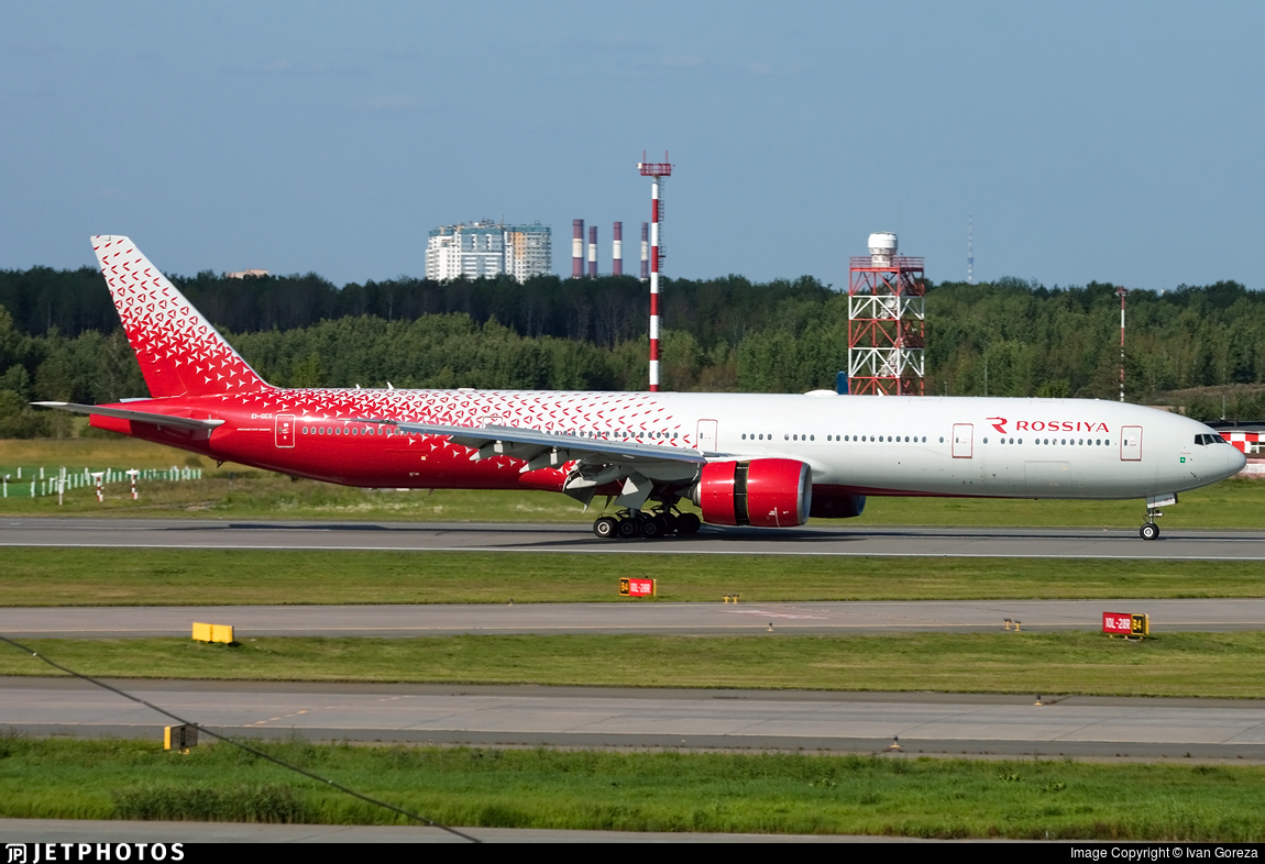 EI-GES Boeing 777-31HER Rossiya Airlines Ivan Goreza JetPhotos