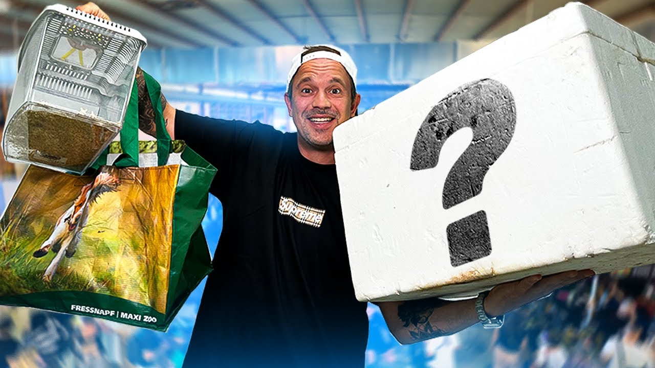 THE BIGGEST EXOTIC ANIMAL SHOW IN FRANCE! (I bought a lot of things) -TOOPET
