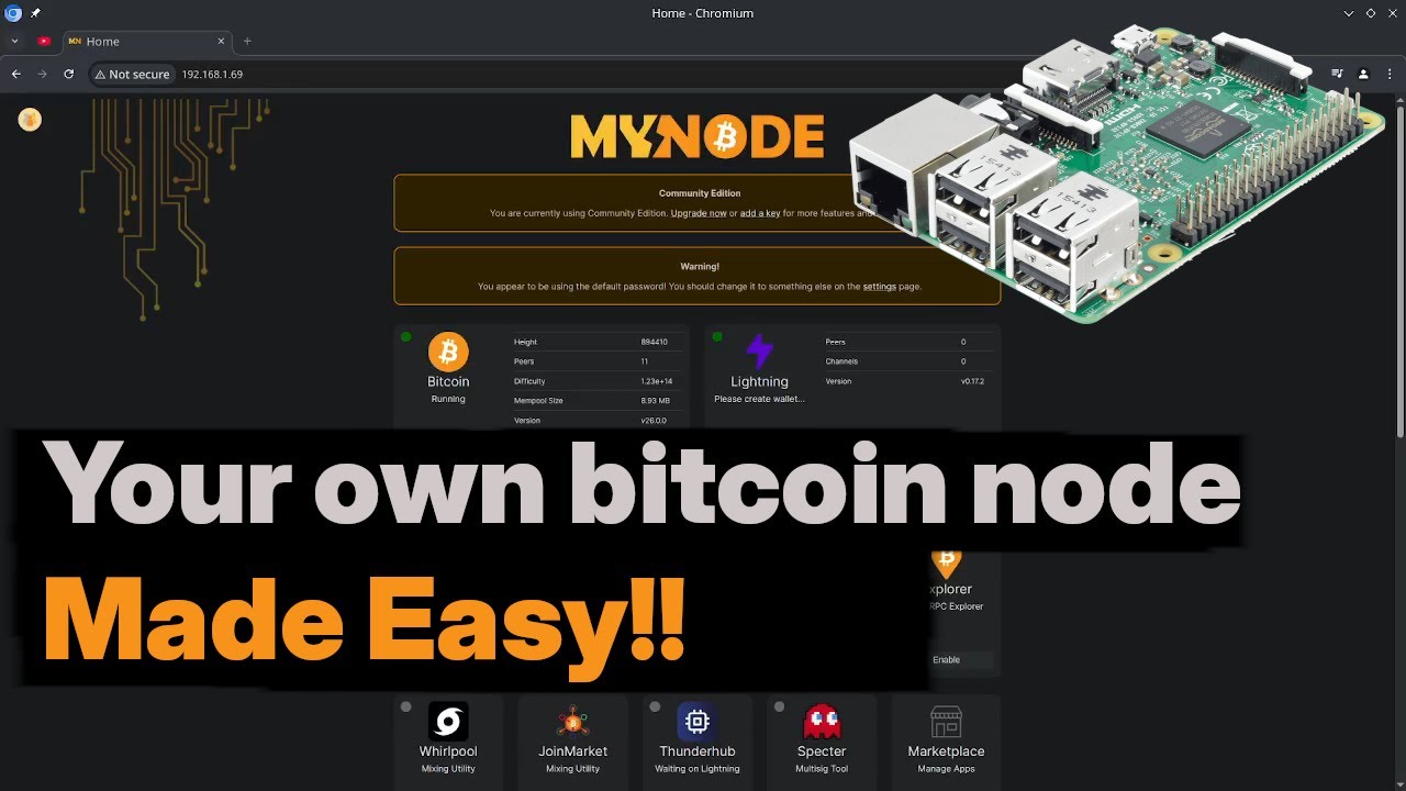 How to Set Up a Bitcoin Node with Raspberry Pi \u0026 MyNode (Step-by-Step Guide)