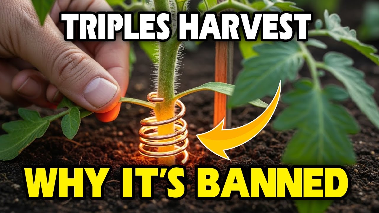 One Copper Wire Triples Your Harvest — Why Is This Science Forbidden?