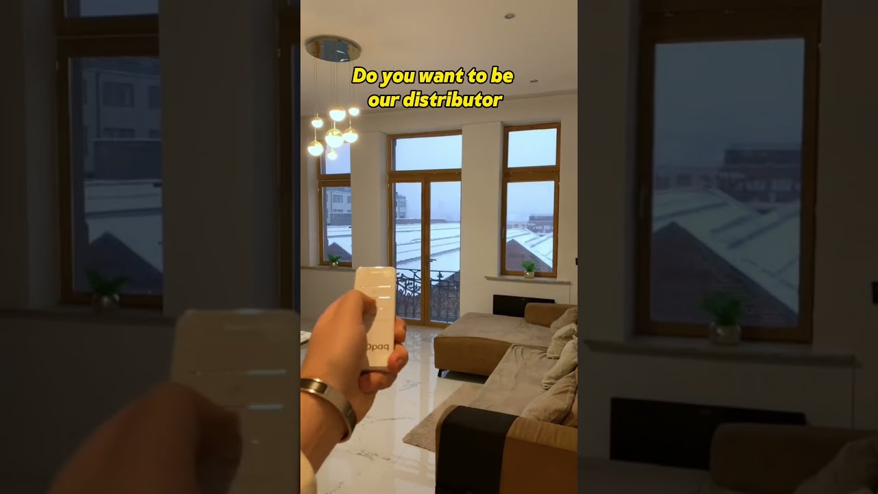 A PDLC smart film from aSmartFilm #pdlc #smartfilm #asmartfilm #smartglass  #asmartfilmcom