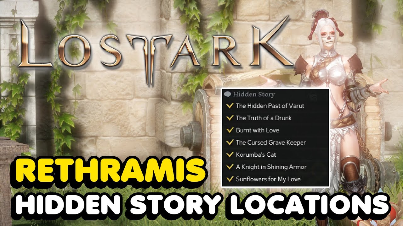 Lost Ark All Rethramis Hidden Story Locations Guide