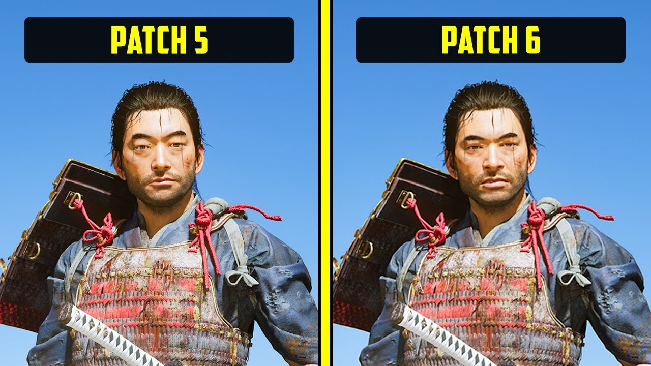 Ghost of Tsushima PC - Patch 6 VS Patch 5 Performance Comparison