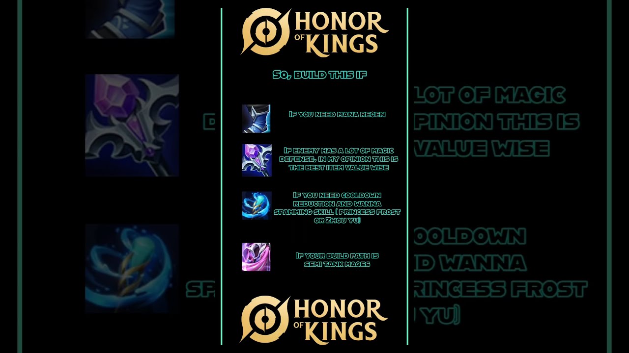 Let's learn about Magic Pierce items! Honor of Kings #moba #honorofkings #hok
