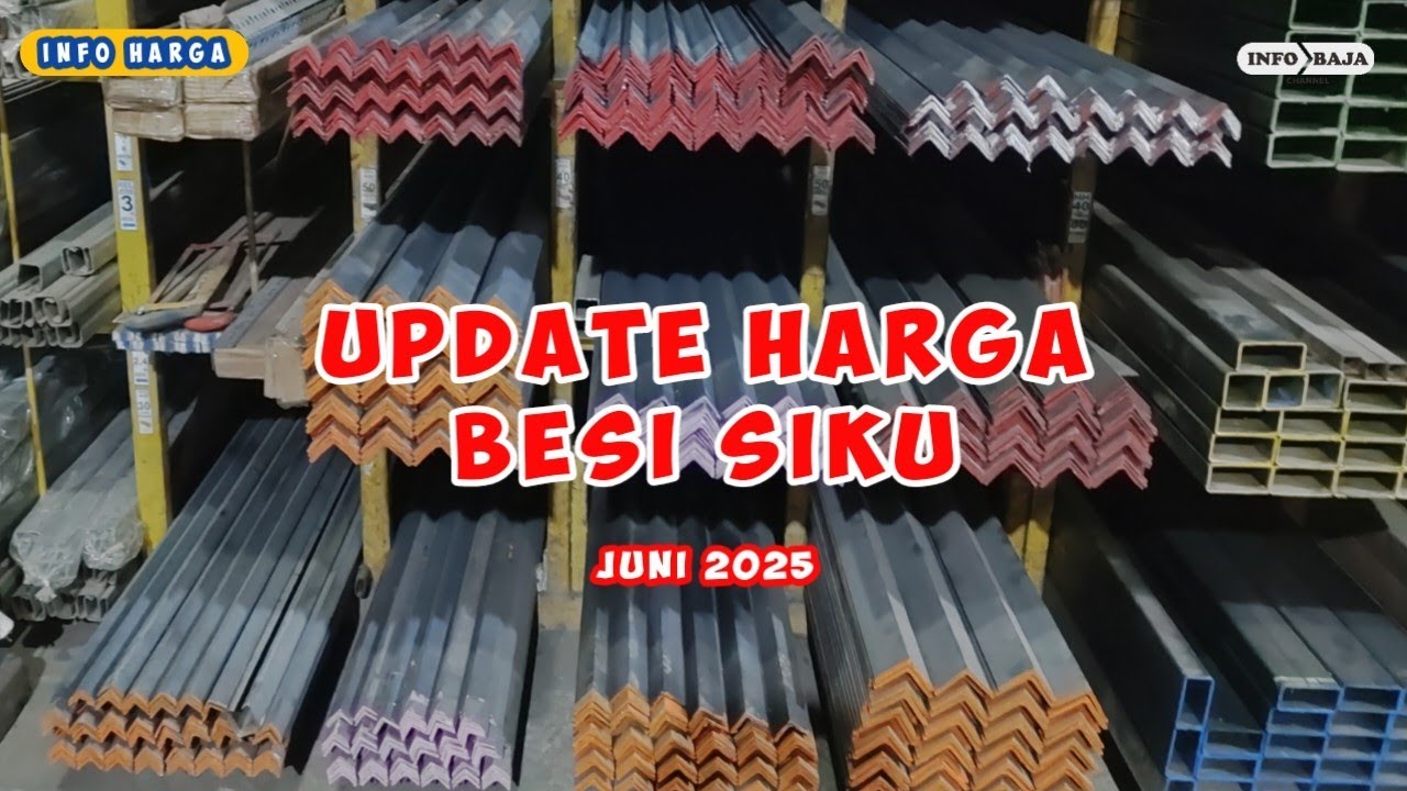 Latest angle iron prices for June 2025