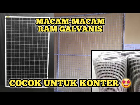 MACAM-MACAM RAM GALVANIS | Cocok Untuk Gantungan Accesoris di Konter ⁉️