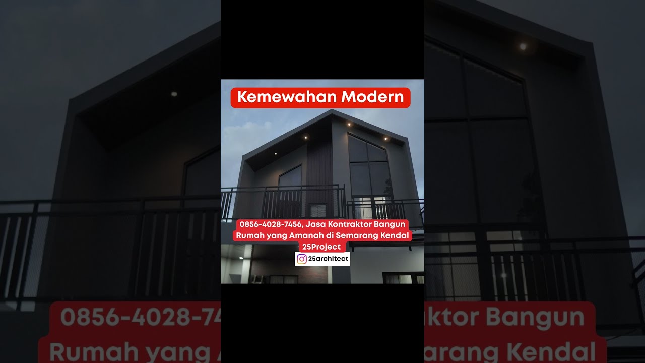 Jasa Kontraktor Bangun Rumah yang Amanah di Semarang Kendal 25Project