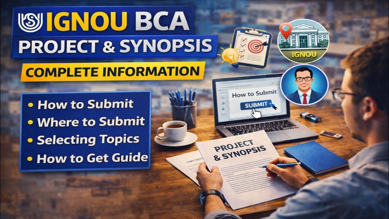 IGNOU Project \u0026 Synopsis 2025 | Complete Guide | Submission Dates, Topic \u0026 Project Guide