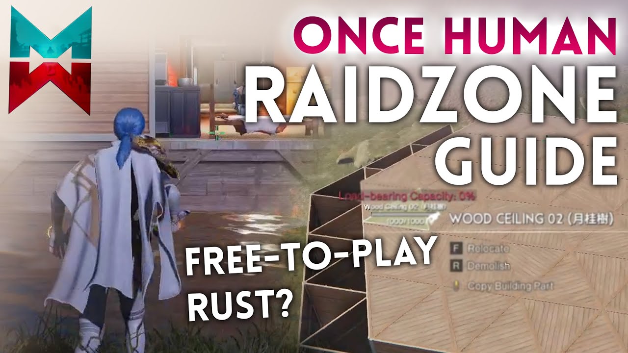 NEW RaidZone ULTIMATE Guide \u0026 Review - Once Human FREE Rust Mode