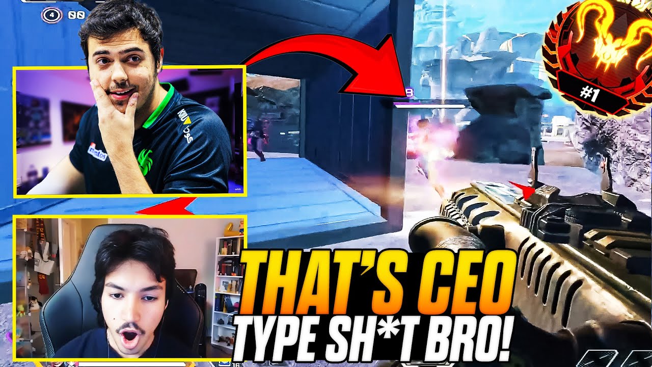 When 100T Phony Spectated CEO’s Disgusting 1v3 In Pred Rank…