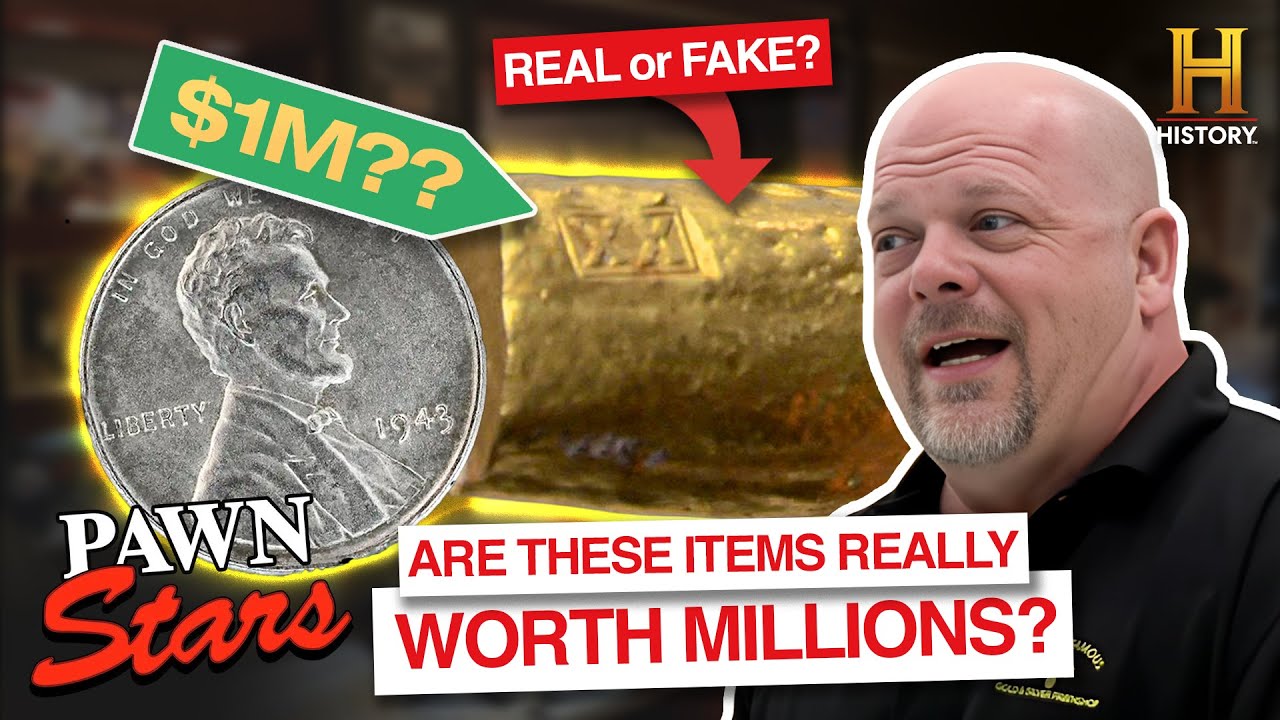 MEGA-PRICED Gold \u0026 Silver Collectibles | Pawn Stars