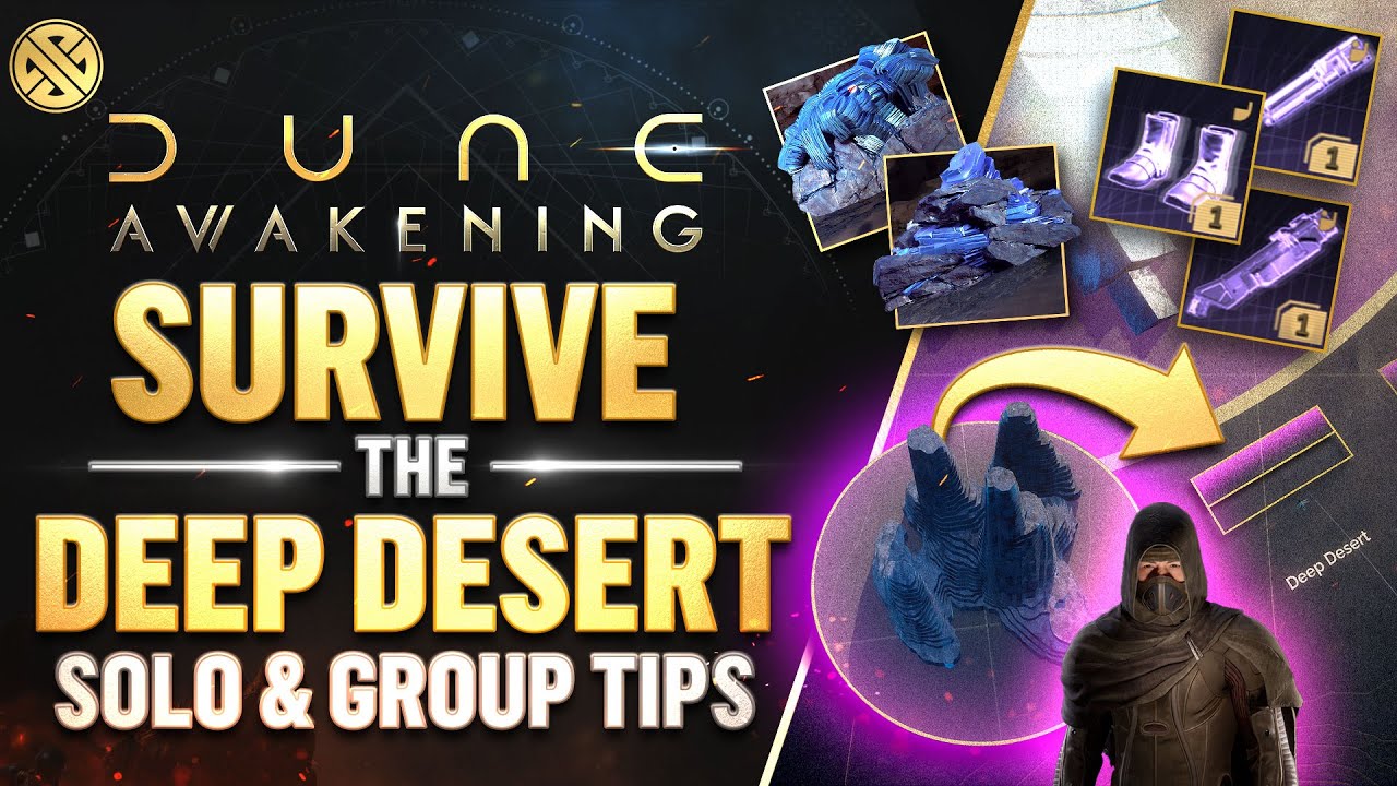Survive the Deep Desert EASILY as a Solo or Group | Dune Awakening