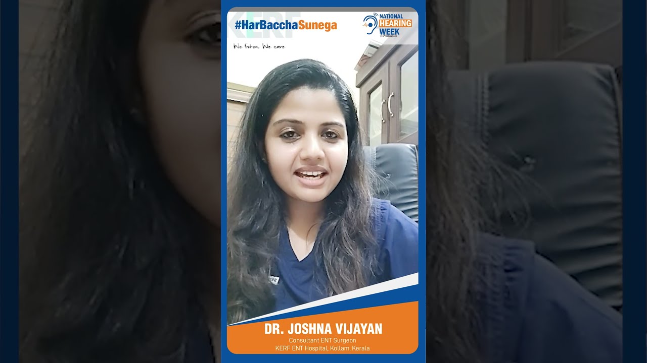 Expert insights by Dr. Joshna Vijayan (M.S. ENT)