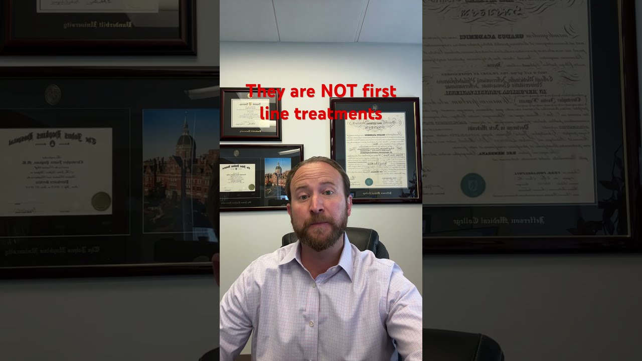 Xanax, Ativan, Klonopin \u0026 Valium are NOT first line treatments for Anxiety. @RittenhousePsych