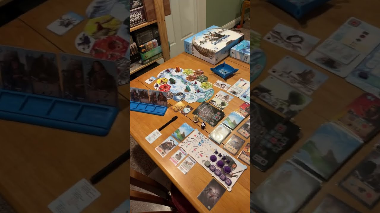 Endless Winter:  Paleoamercans with expansions all set up!