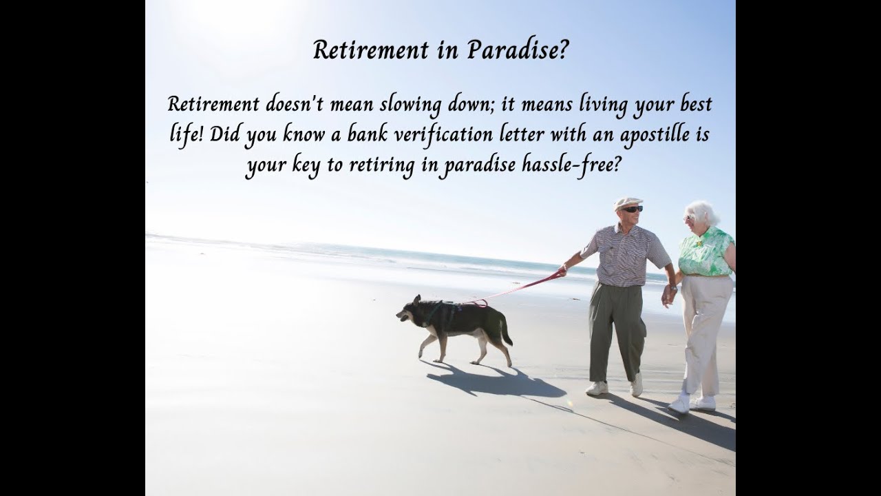 Retirement in Paradise? Florida Apostille. Apostille Florida. Apostille near Tallahassee