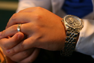 Wedding ring and shiny watch | Quinn Dombrowski | Flickr