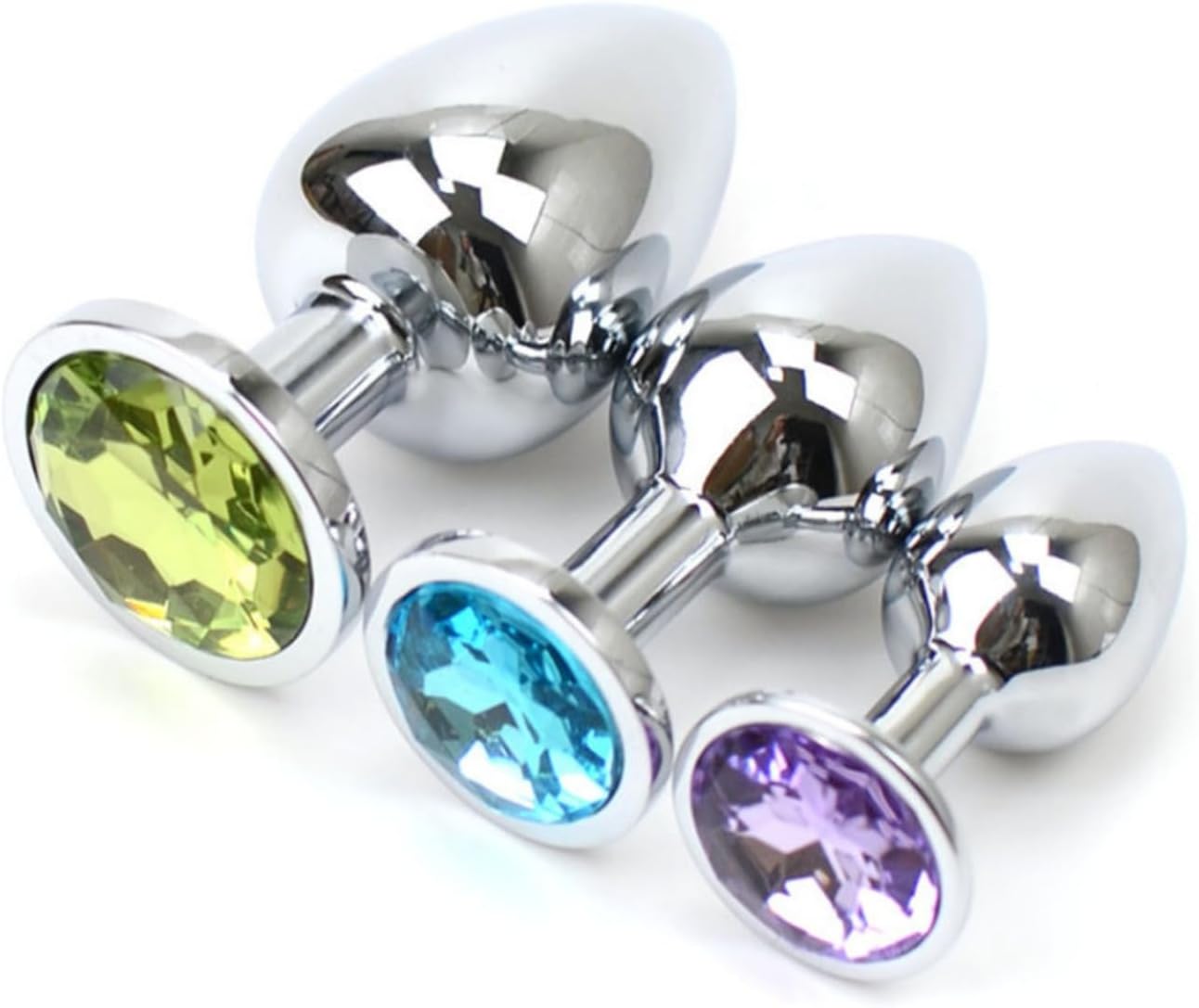 Peety Diamond, Plug Anal Met\u00e1lico. Dilatador Sexual para hombre y mujer ...