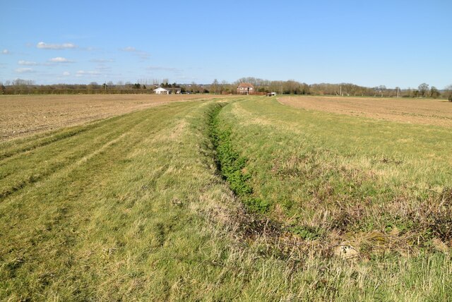 Drainage ditch \u00a9 N Chadwick cc-by-sa\/2.0 :: Geograph Britain and Ireland